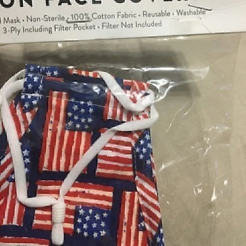 Fashion face mask American Flag